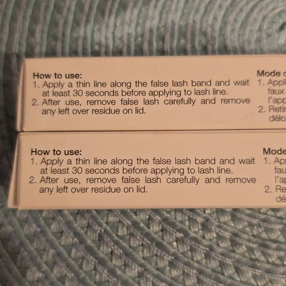 SEPHORA 2 PACK BUNDLE OF CLEAR BRUSH TIP EYELASH ADHESIVE - Picture 2 of 2